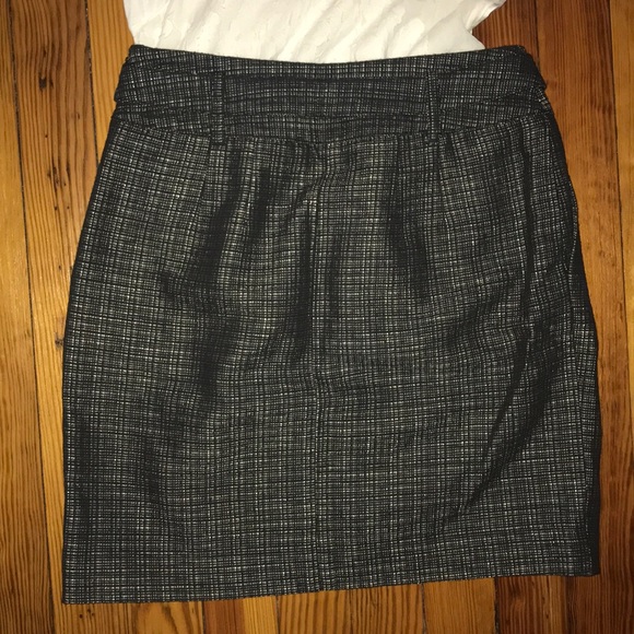 Ann Taylor 0P Tweed Work Skirt - With POCKETS! - Picture 5 of 7